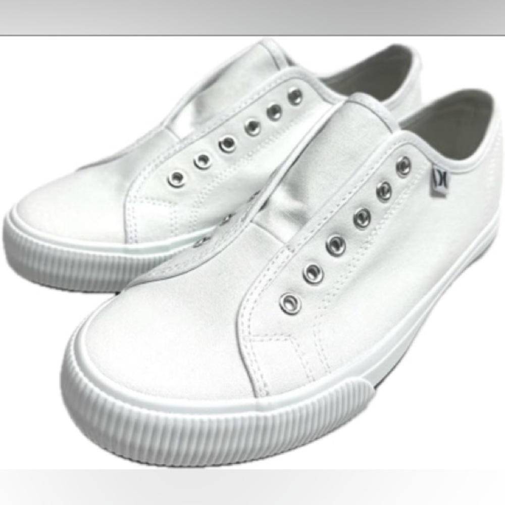 Hurley Women's Chloe Canvas Sneakers|White